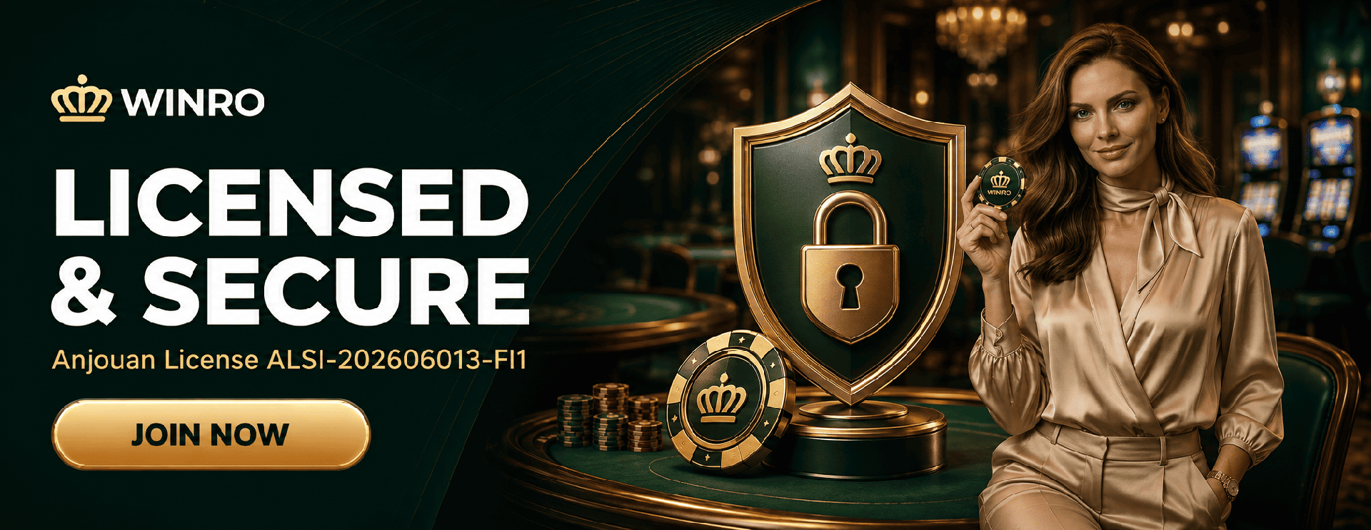 Welcome Bonus winro casino